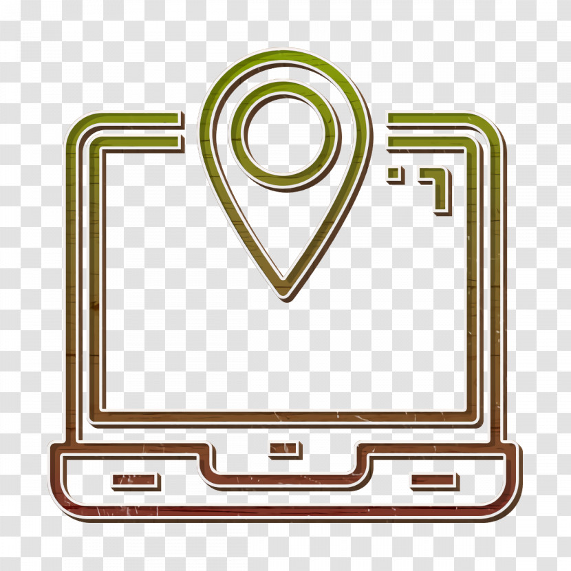 Logistic Icon Maps And Location Icon Laptop Icon Transparent PNG