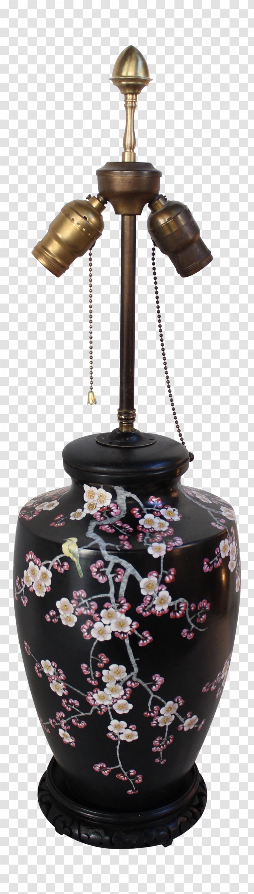 Vase Japan Cherry Blossom 20th Century Transparent PNG