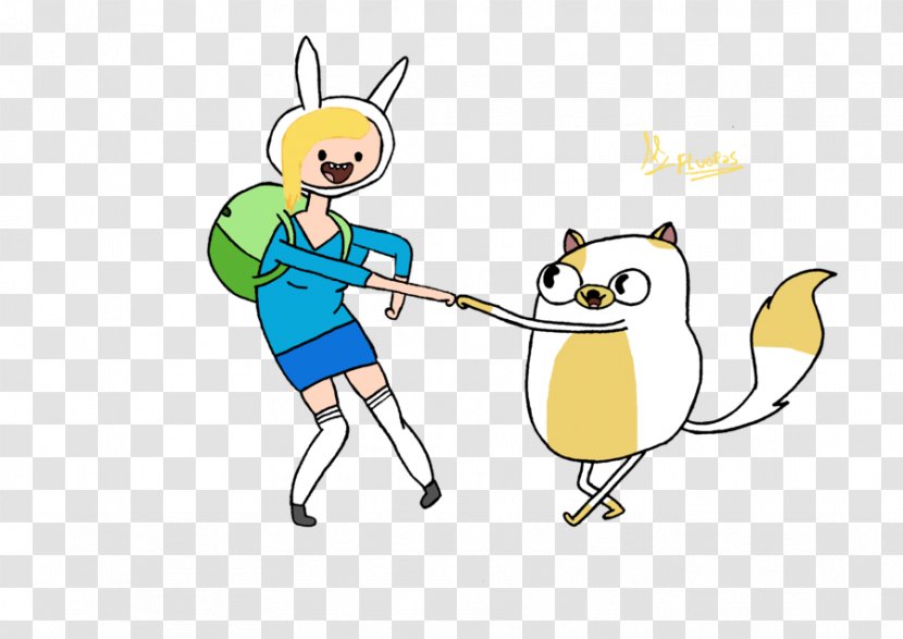 Fionna And Cake Cartoon Comics Clip Art - Fictional Character - Adventure Time Transparent PNG