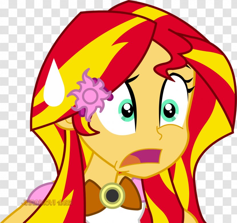 Sunset Shimmer My Little Pony: Equestria Girls Clip Art - Fictional Character - Smile Transparent PNG