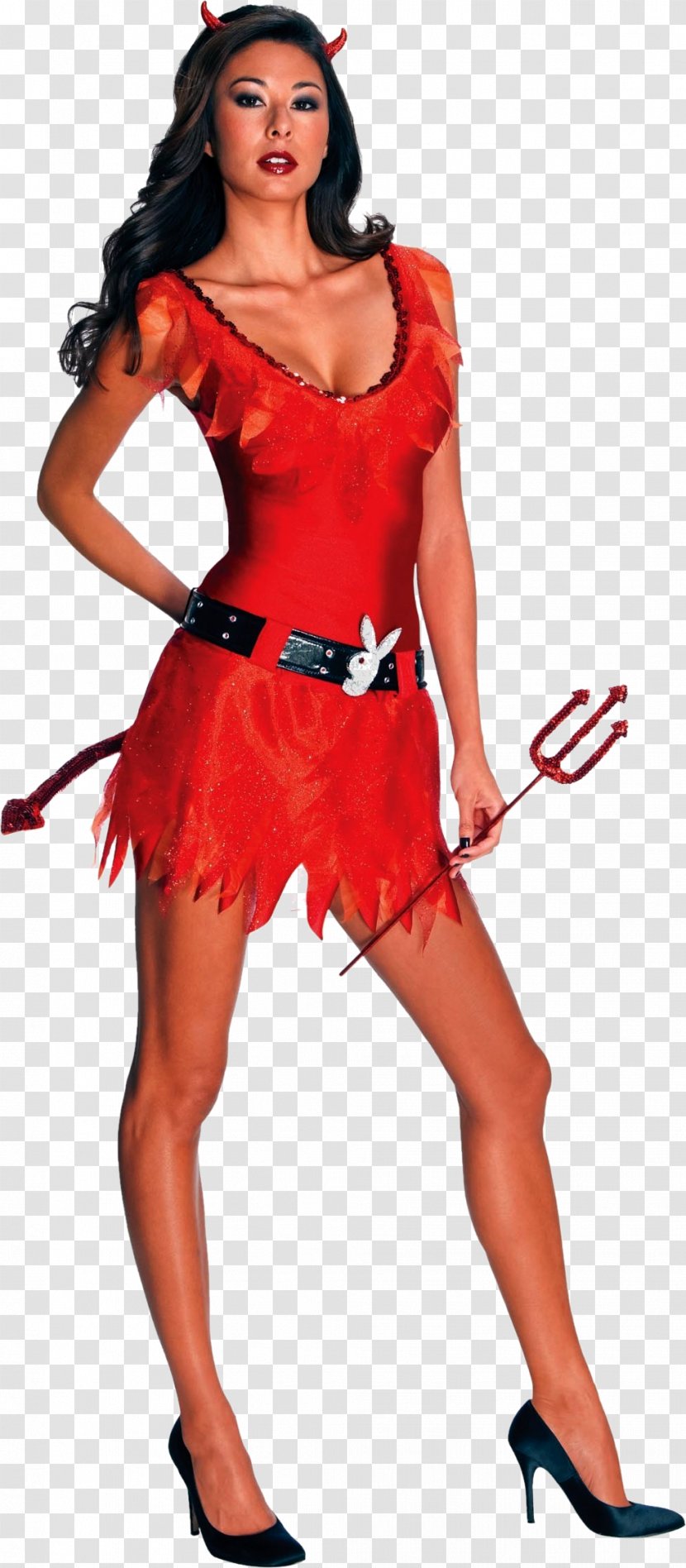 Costume Party Halloween Playboy Bunny Clothing - Watercolor - Woman Transparent PNG