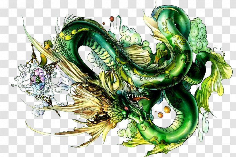 U7075u517d Fenghuang Qilin Four Benevolent Animals Chinese Dragon - Legend Transparent PNG