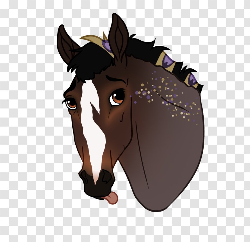 Mule Mustang Bridle Stallion Donkey - Cartoon Transparent PNG