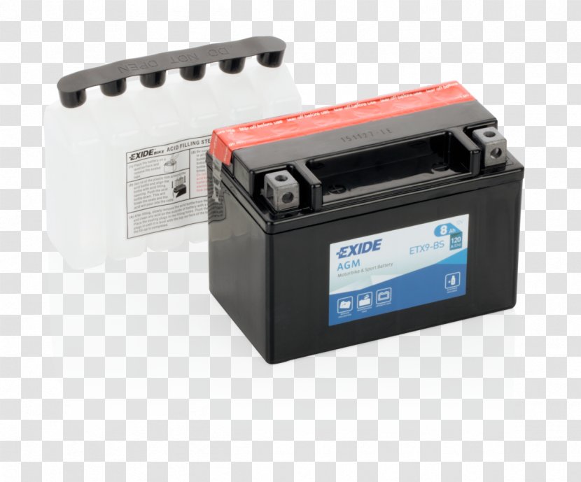 VRLA Battery Exide Ampere Hour Automotive - Hardware Transparent PNG