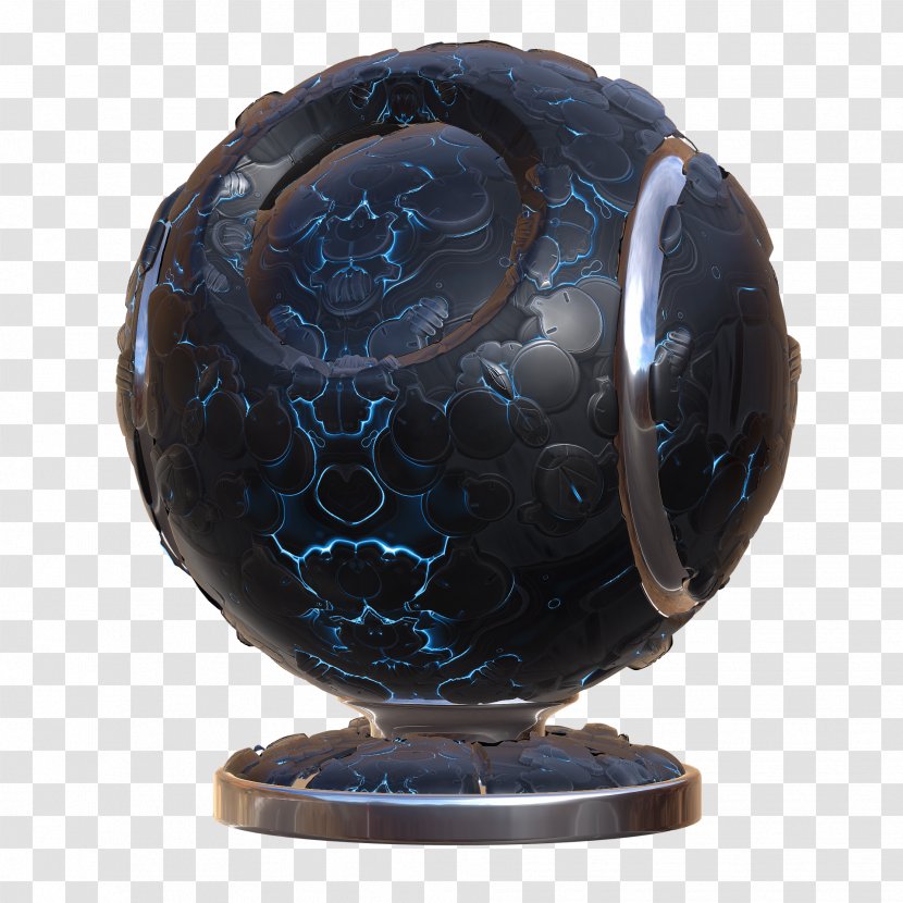 Cobalt Blue Sphere - Guts Transparent PNG