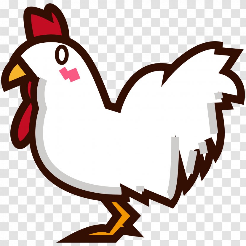 Chicken Emoji Rooster Text Messaging Wattle - Comb Transparent PNG