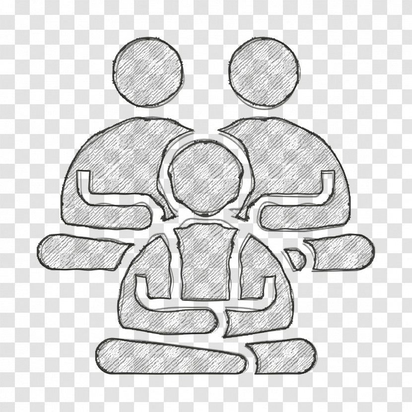 Meditation Icon Concentration Icon Yoga Icon Transparent PNG