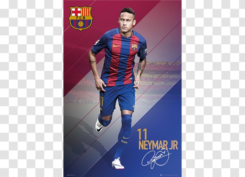 2015–16 FC Barcelona Season Paris Saint-Germain F.C. Brazil National Football Team - 201516 Fc - Poster Transparent PNG