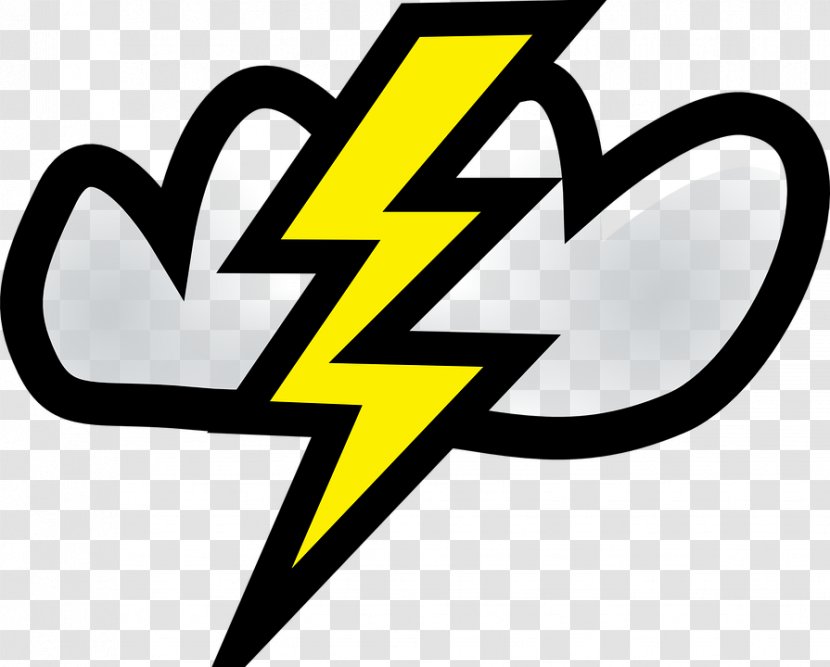 Thunderstorm Lightning Drawing Clip Art - Symbol Transparent PNG