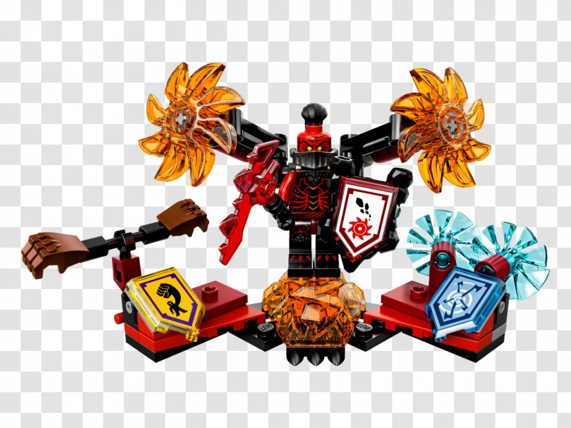 LEGO 70338 NEXO KNIGHTS Ultimate General Magmar Lego Minifigures 70339 Flama - 70337 Nexo Knights Lance - Toy Transparent PNG