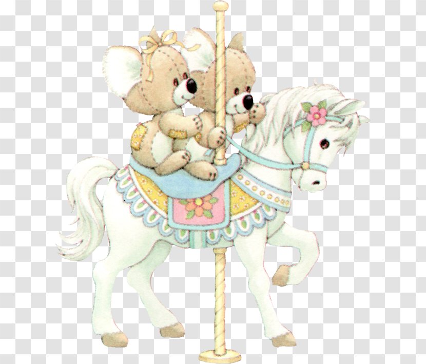 Horse Amusement Park Christmas Ornament Character Figurine - Fictional Transparent PNG