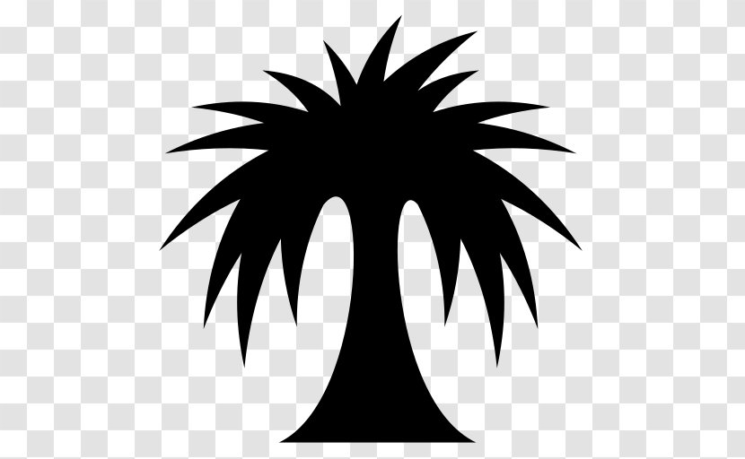 Palm Tree Drawing - Symbol - Wing Transparent PNG