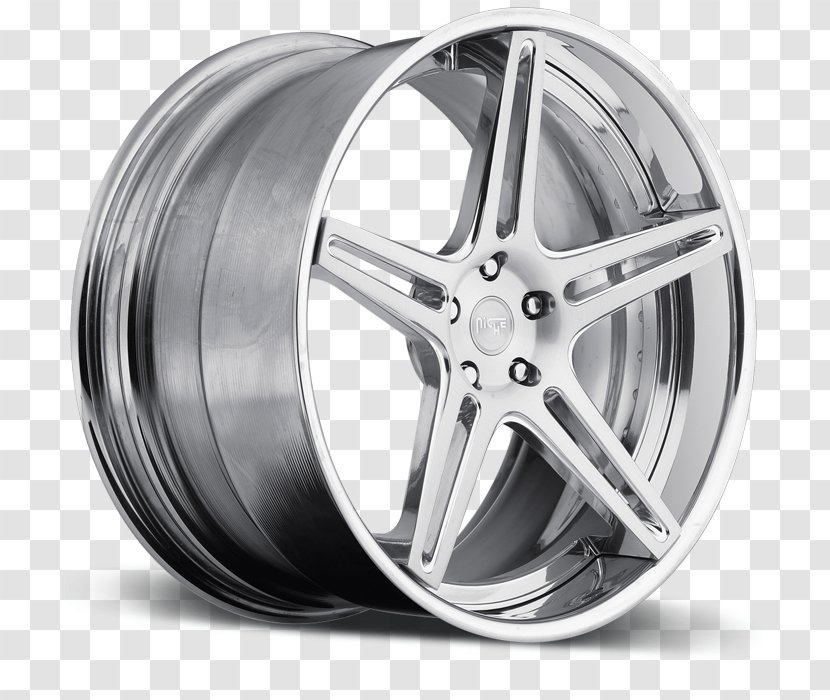Alloy Wheel Car Spoke Tire Rim - Automotive System - Niche Transparent PNG