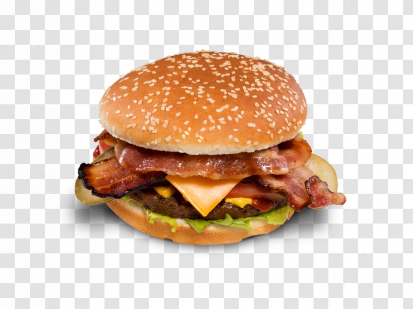 Cheeseburger Hamburger Gyro Bacon Sandwich Whopper - Poster Transparent PNG
