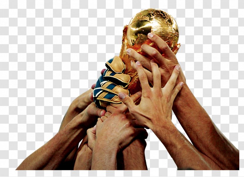FIFA World Cup Trophy - Muscle - Hand-held Transparent PNG