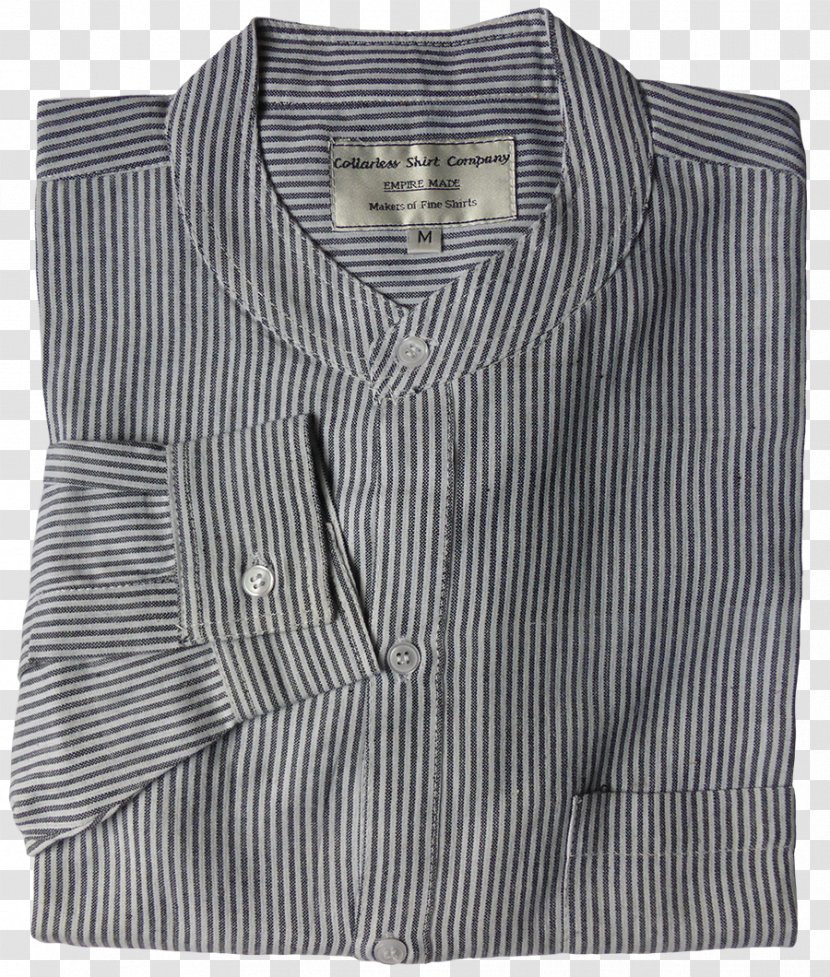 Dress Shirt Collar Jacket Button Outerwear - Sleeve Transparent PNG