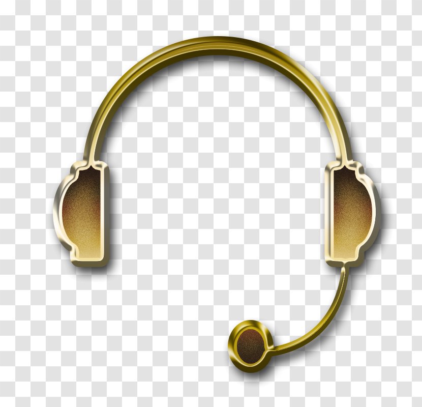 HQ Headphones Disc Jockey Radio Bangle - Bracelet Transparent PNG