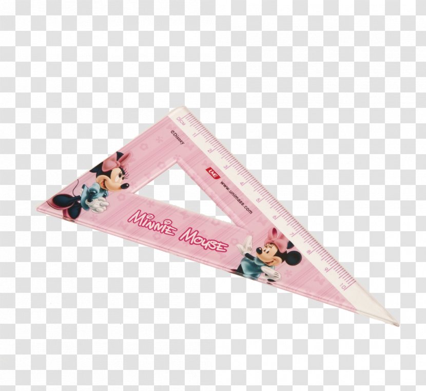 Set Square Triangle Ruler Straightedge - Angle Obtus - Mickey Transparent PNG