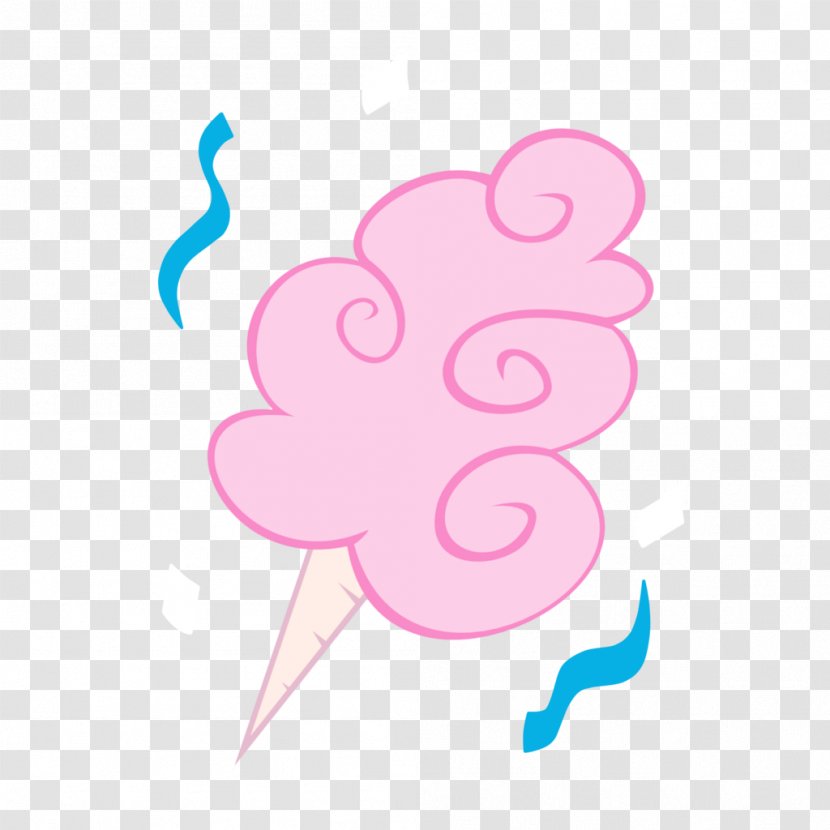 Cotton Candy Cutie Mark Crusaders DeviantArt Cupcake - Pink Transparent PNG