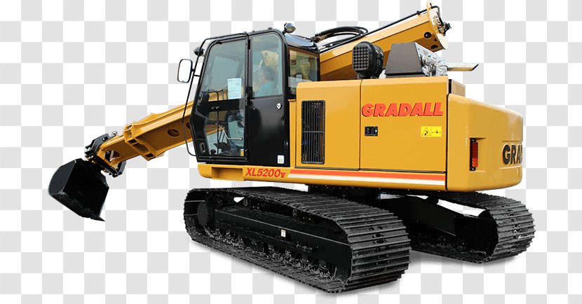 Bulldozer Machine Gradall Industries Inc Excavator Terex - Crawler Transparent PNG