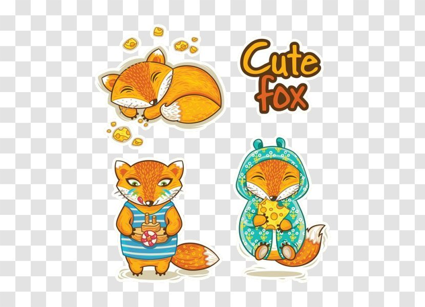 Cloakroom Clothing Clip Art - Dressed Little Fox Transparent PNG