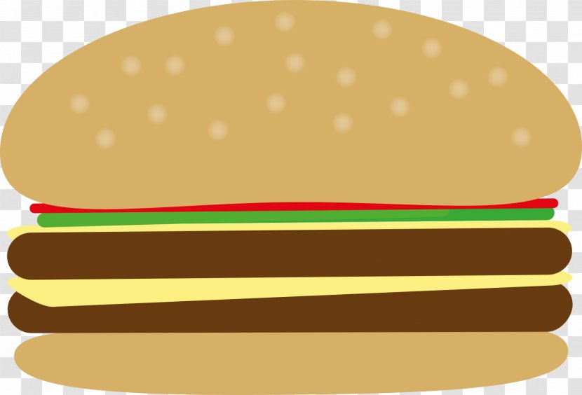 Hamburger Fast Food Hot Dog French Fries Junk - Sausage Sandwich - Clipart Transparent PNG