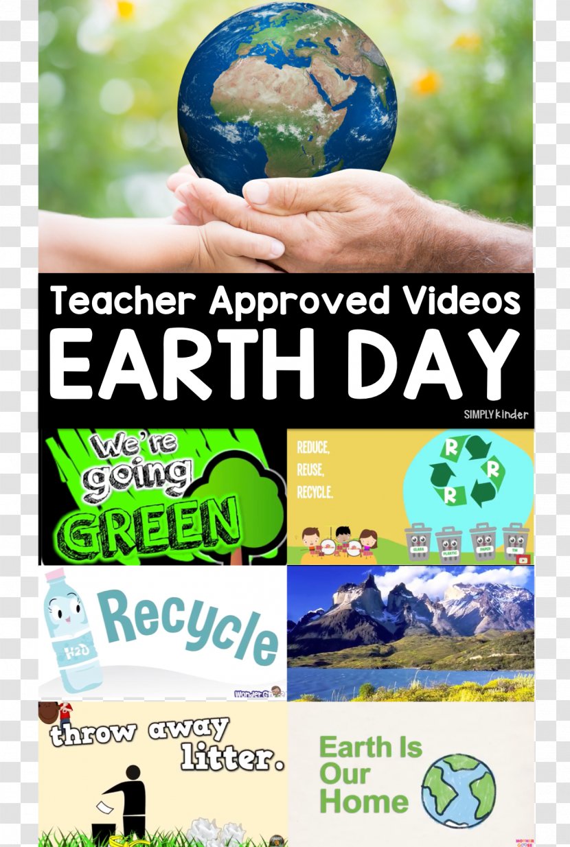 Earth Day Planet Recycling Kindergarten - Child - The Transparent PNG