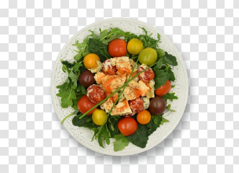 Chicken Salad Potato Vegetarian Cuisine Caesar Transparent PNG