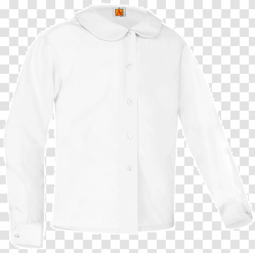 Sleeve Collar Neck Jacket Hood - White School Uniform Transparent PNG