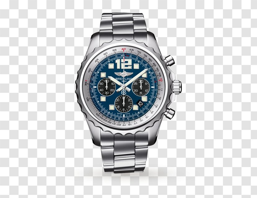 Breitling SA Omega Watch Chronograph Rolex - Cobalt Blue Transparent PNG