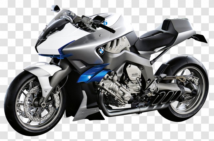 History Of BMW Motorcycles Car Scooter - Straightsix Engine - Bmw Motorrad Concept Motorcycle Bike Transparent PNG