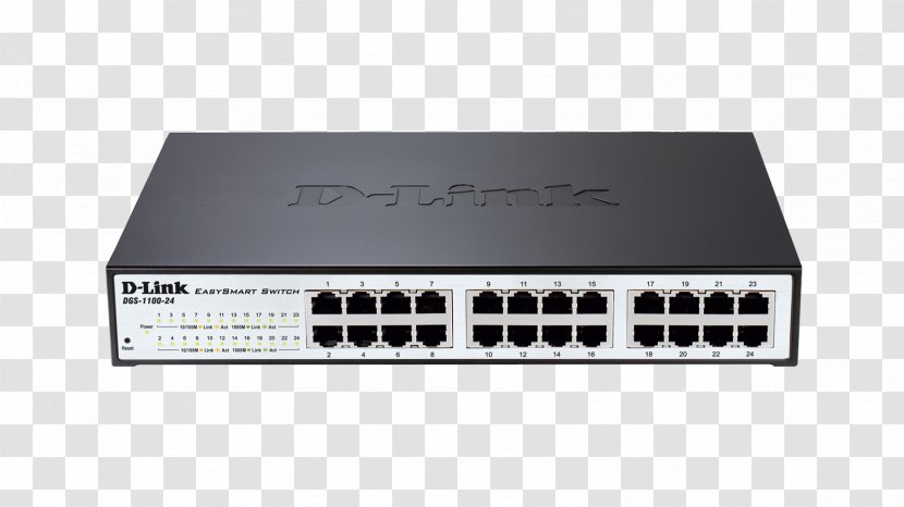Gigabit Ethernet Network Switch Power Over 1000BASE-T D-Link - Computer Transparent PNG