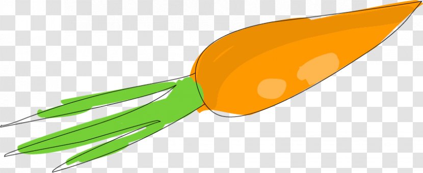 Yellow Plant Clip Art - Cartoon Carrot Transparent PNG