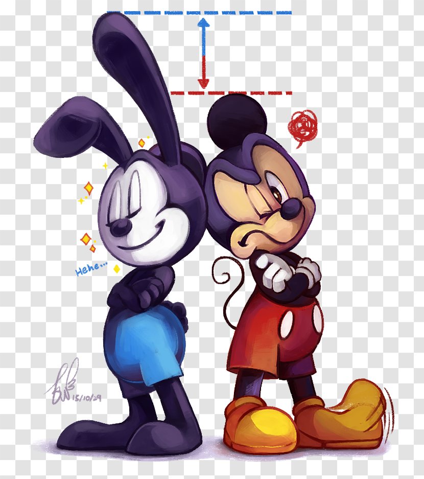 Oswald The Lucky Rabbit Epic Mickey Mouse Walt Disney Company Easter Bunny Transparent PNG