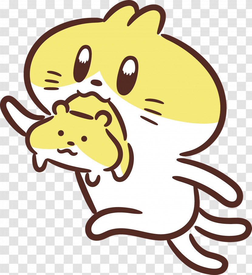 Snout Cat-like Meter Cartoon Yellow Transparent PNG