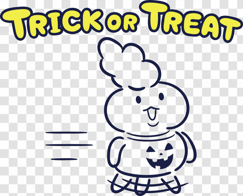 TRICK OR TREAT Happy Halloween Transparent PNG