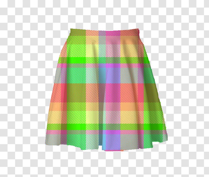 Skirt T-shirt Tartan Dress Full Plaid Transparent PNG