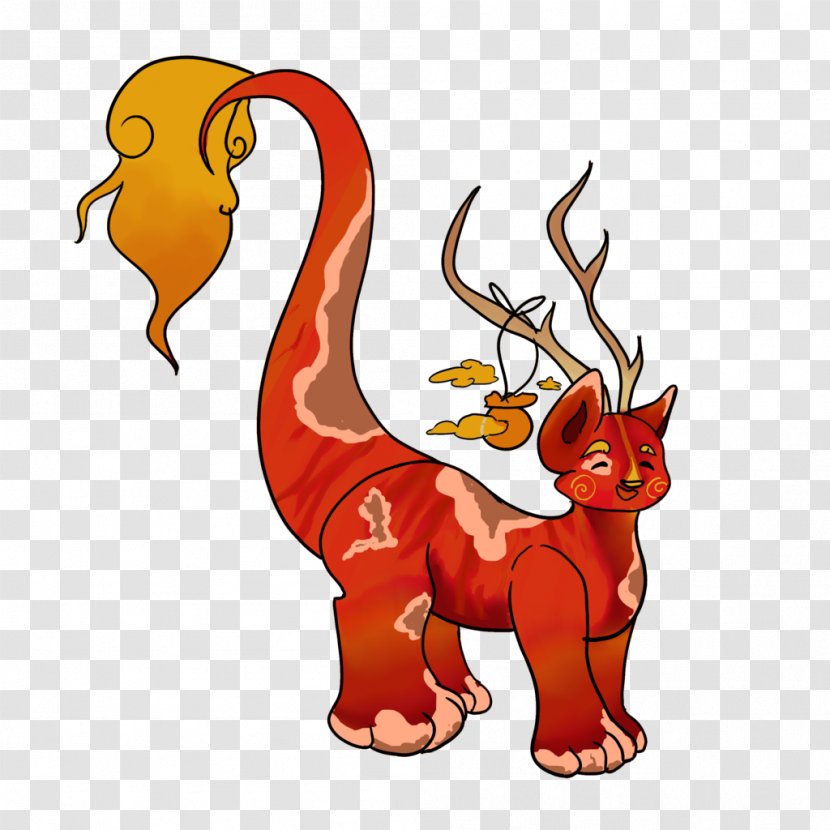 Reindeer Dragon Horse Cartoon - Supernatural - Happy Dumplings Mobilization Transparent PNG