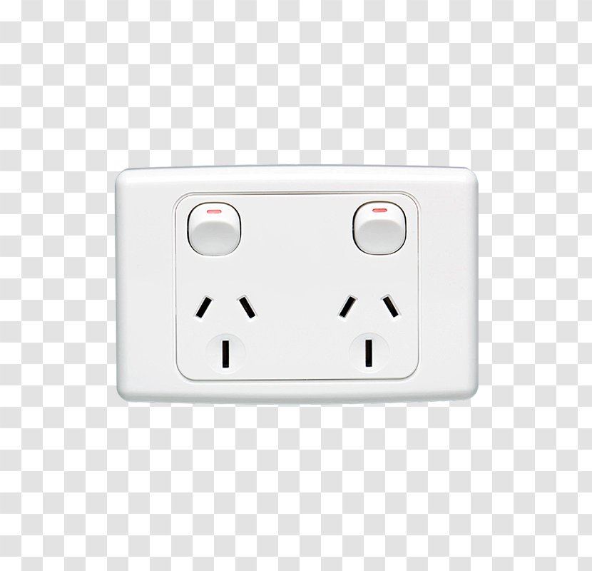 AC Power Plugs And Sockets Clipsal Electrical Switches Schneider Electric Electronics - Accessory - Whitee Transparent PNG