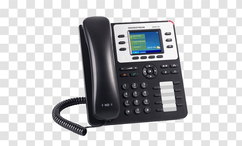 Grandstream Networks VoIP Phone GXP2130 GXP1625 Telephone - Gxp2130 - Business Transparent PNG