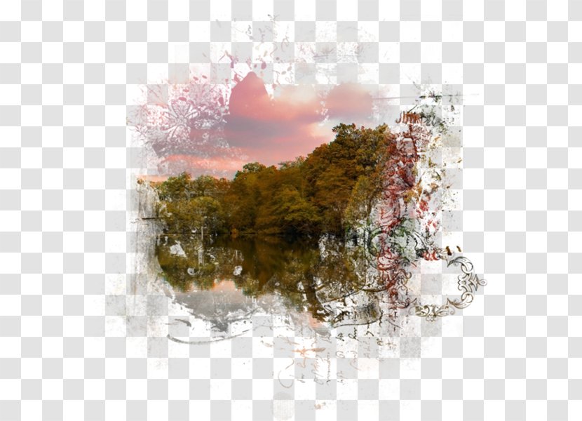 Autumn Landscape Painting Clip Art - Computer Transparent PNG