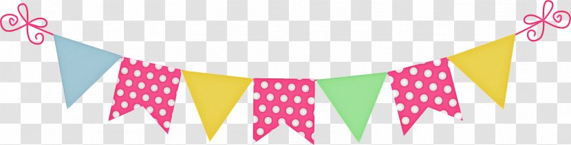Birthday Banner - Art Paper - Triangle Transparent PNG
