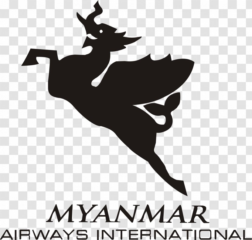 Myanmar Airways International Burma Airline Logo Qatar - Air Bagan - Ooredoo Transparent PNG