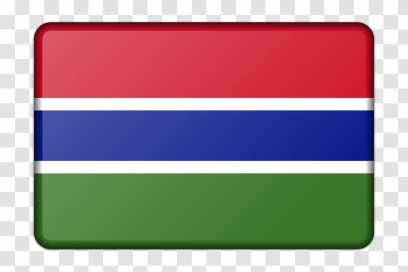 Flag Of The Gambia National - Rainbow Transparent PNG
