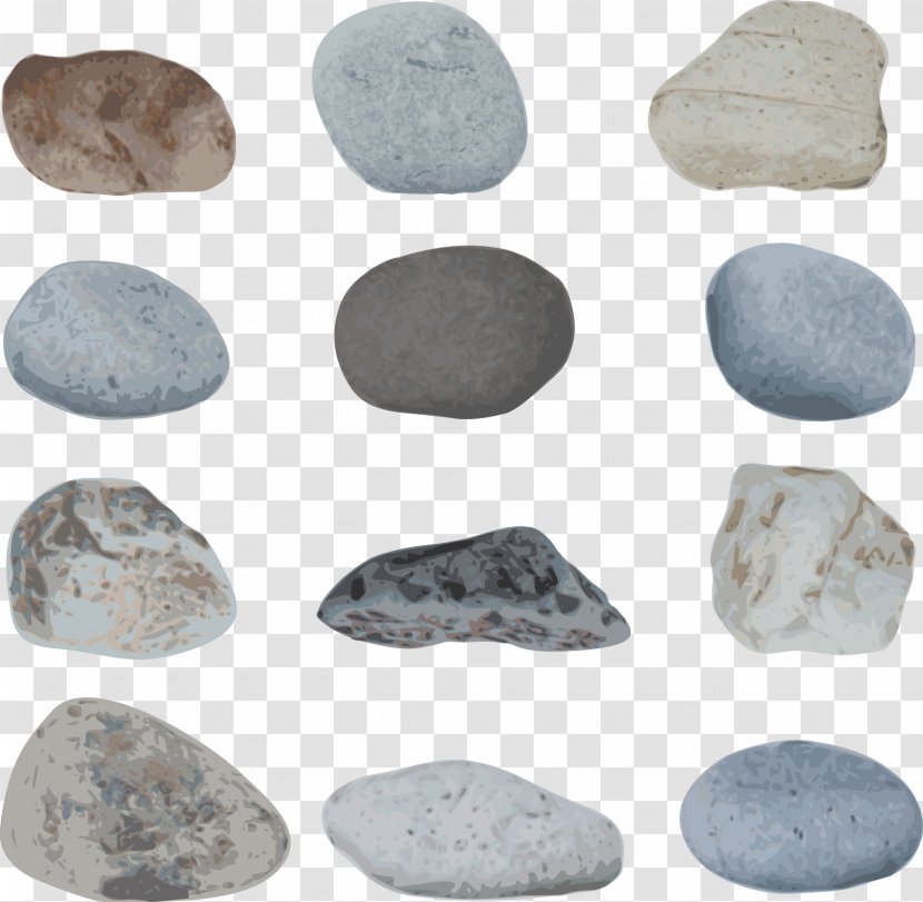 Rock Pebble - Art - Cobblestone Transparent PNG