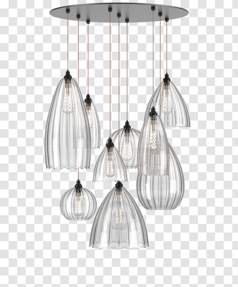 Pendant Light Chandelier Glass Lighting - Drop Transparent PNG