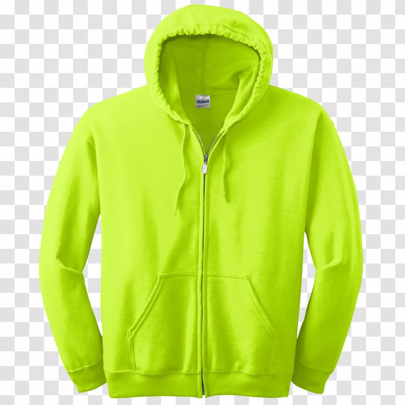 Hoodie T-shirt Gildan Activewear Zipper - Tshirt - Hooded Transparent PNG