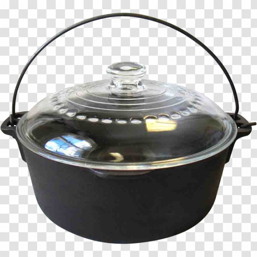 Lid Kettle Dutch Ovens Cast-iron Cookware Cast Iron - Stovetop Transparent PNG