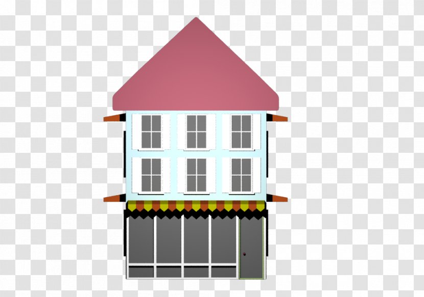 House Building Home Facade - Cartoon - Barn Transparent PNG