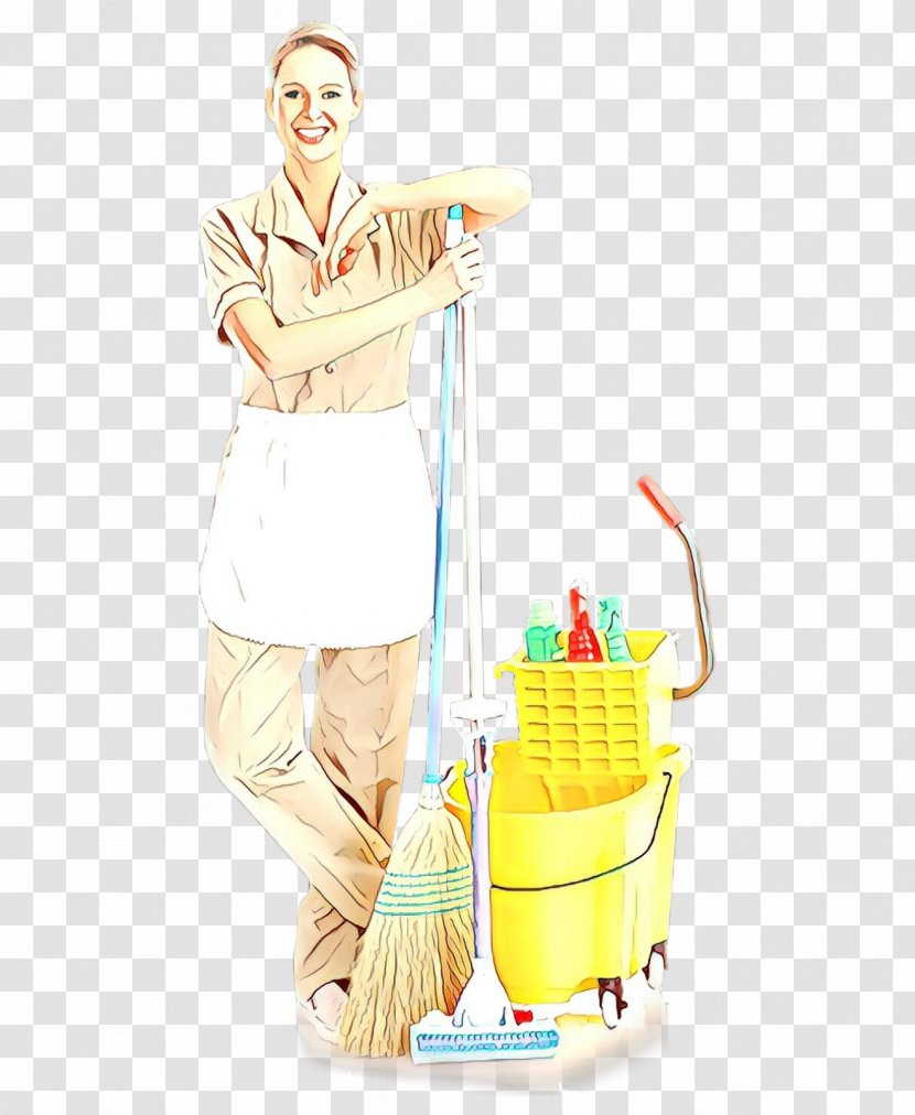 Product Design Food Illustration - Profession - Charwoman Transparent PNG